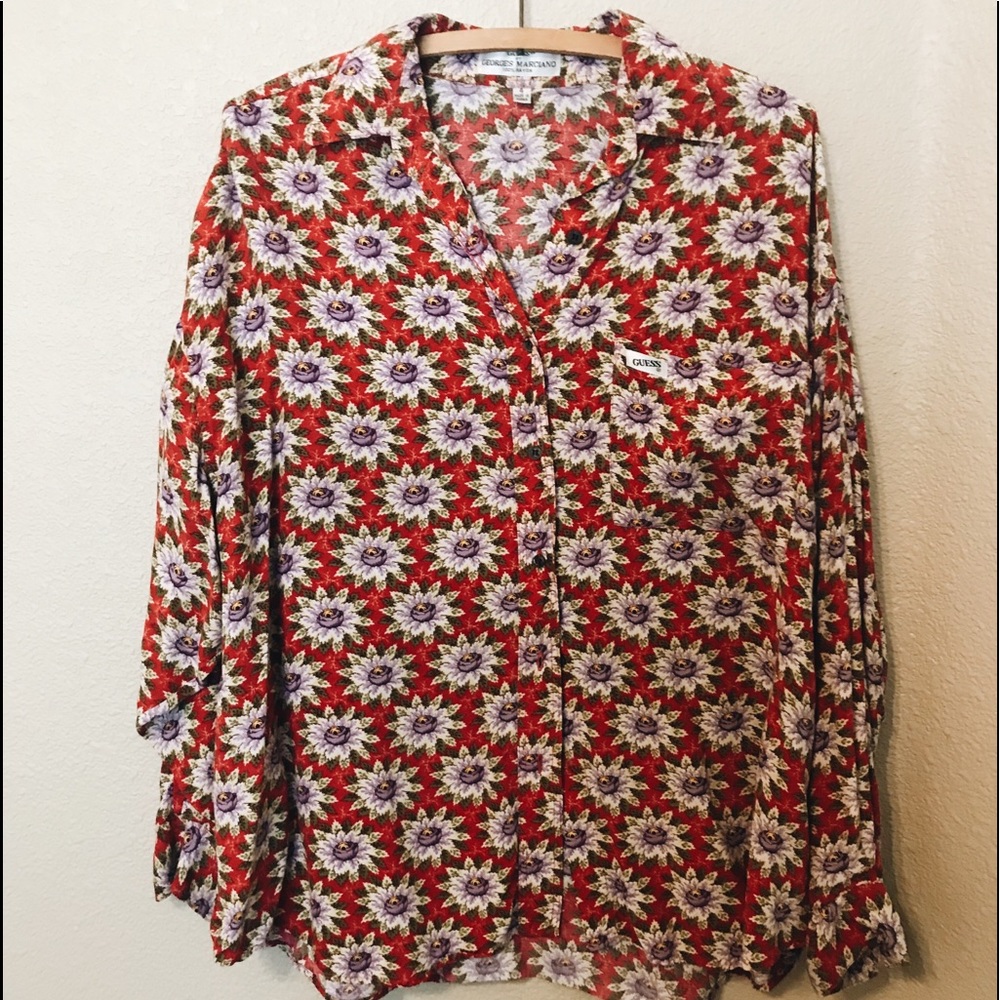 VINTAGE GUESS  button up
